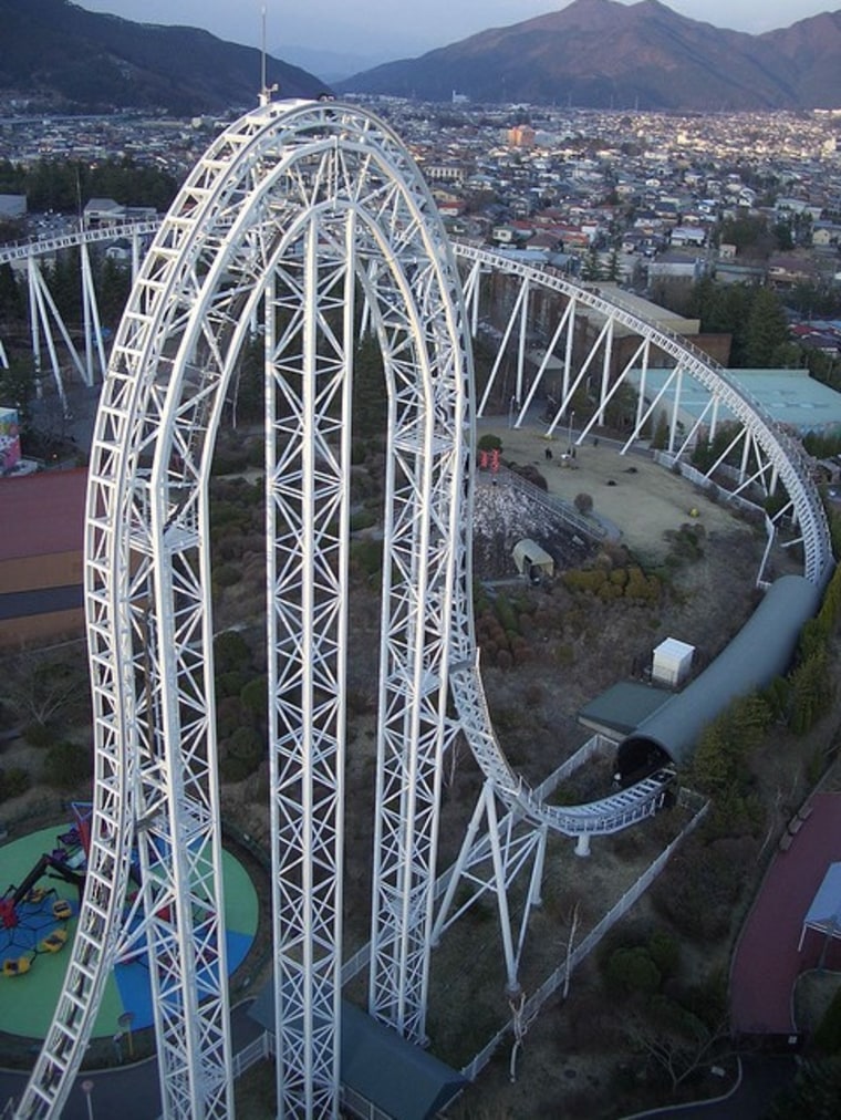 Image: Dodonpa roller coaster
